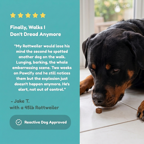 Pawcify Natural Hemp Dog Calming Chews